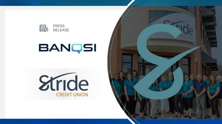 News Announcement - Stride Credit Union selects BanQsi to support digital banking implementation.